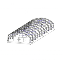 Structure en acier du fournisseur de Chine Hangar Space Space Crame d&#39;aéronef